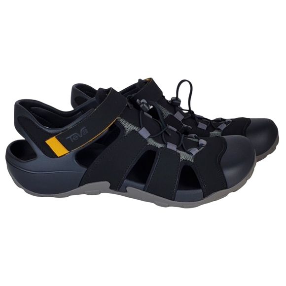 Teva | Shoes | New Teva Mens Flintwood Outdoor Ankle Strap Fisherman Sandals Black | Poshmark